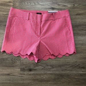 Ann Taylor Signature Scalloped Petite Shorts